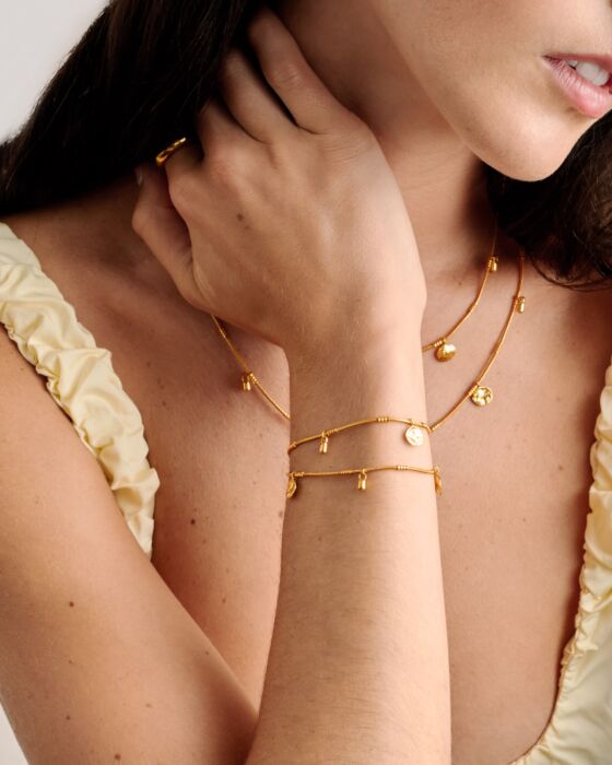 Katie Loxton Cochellia Waterproof Gold Bracelet