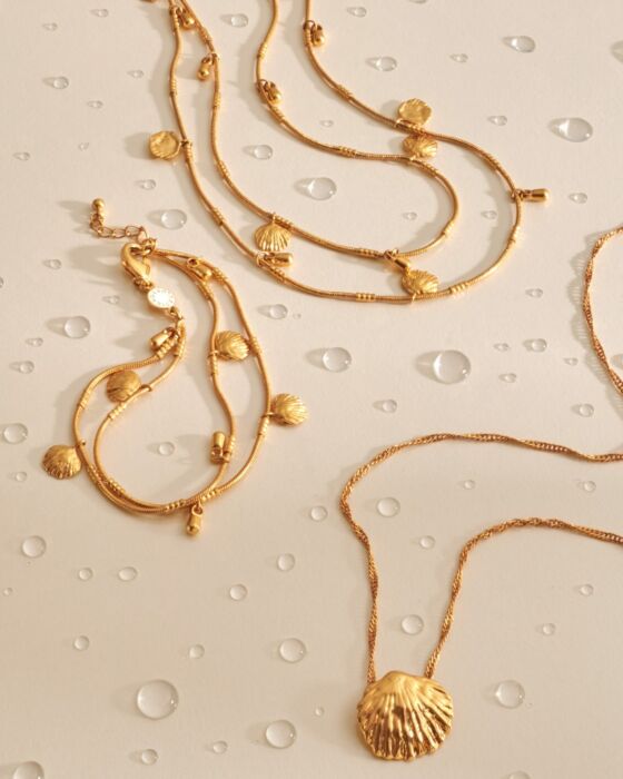 Katie Loxton Cochellia Waterproof Gold Bracelet