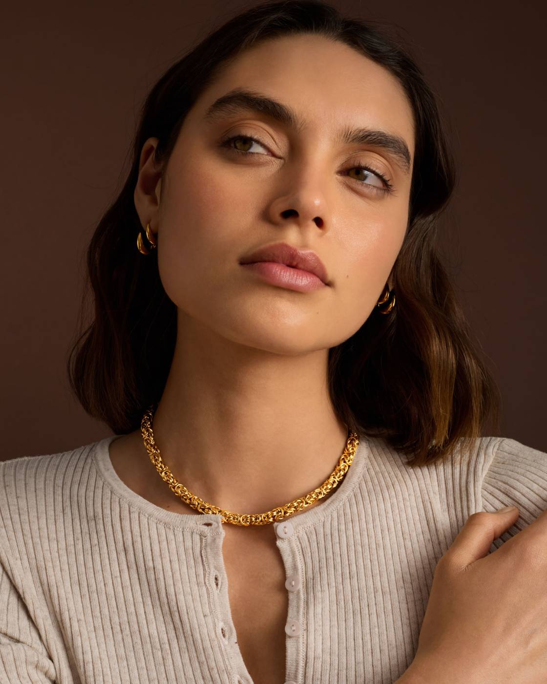 Heritage Waterproof Gold Necklace
