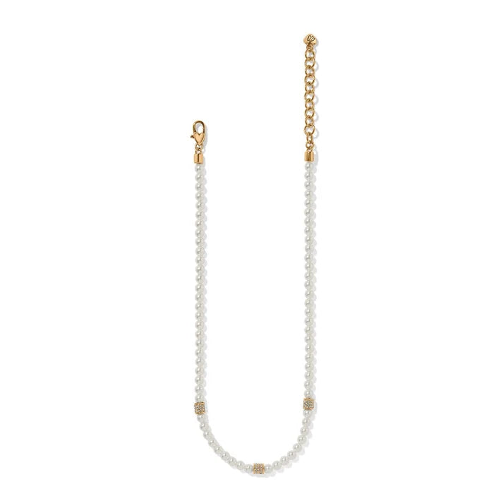 Brighton Meridian Petite Pearl Station Necklace