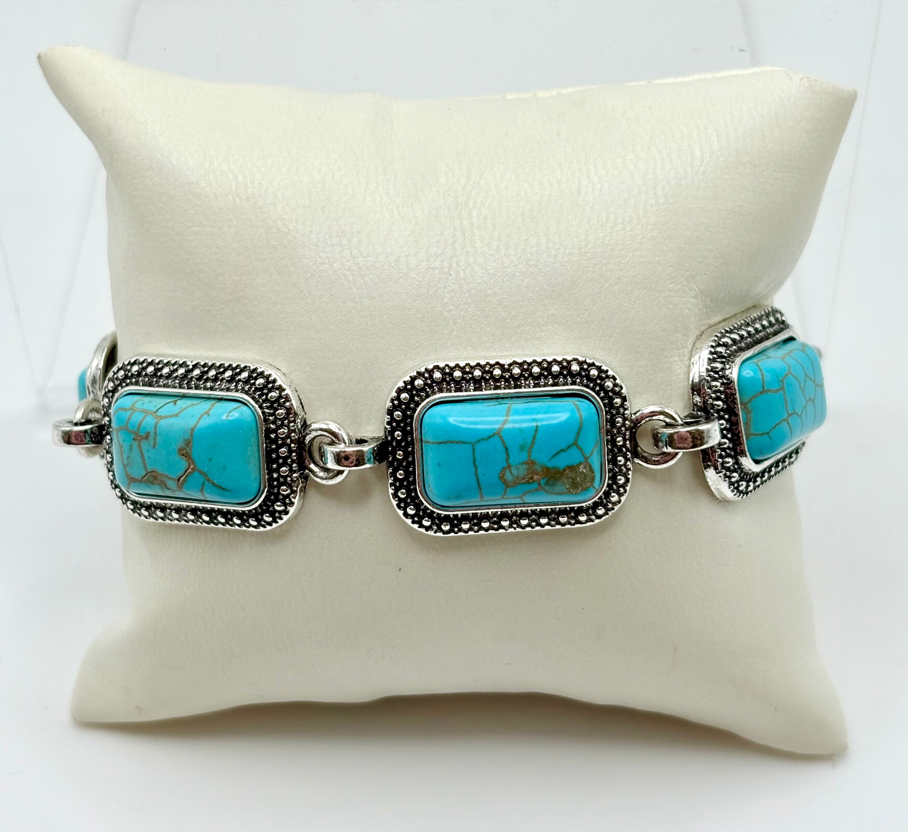 Turquoise Cabochon Bracelet