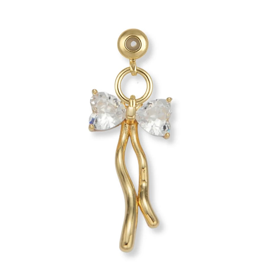 Kinsey Designs Gem Bow Grip Charm