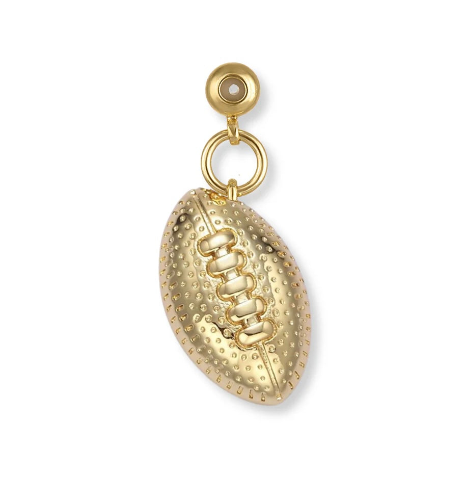 Kinsey Designs Football Grip Charm