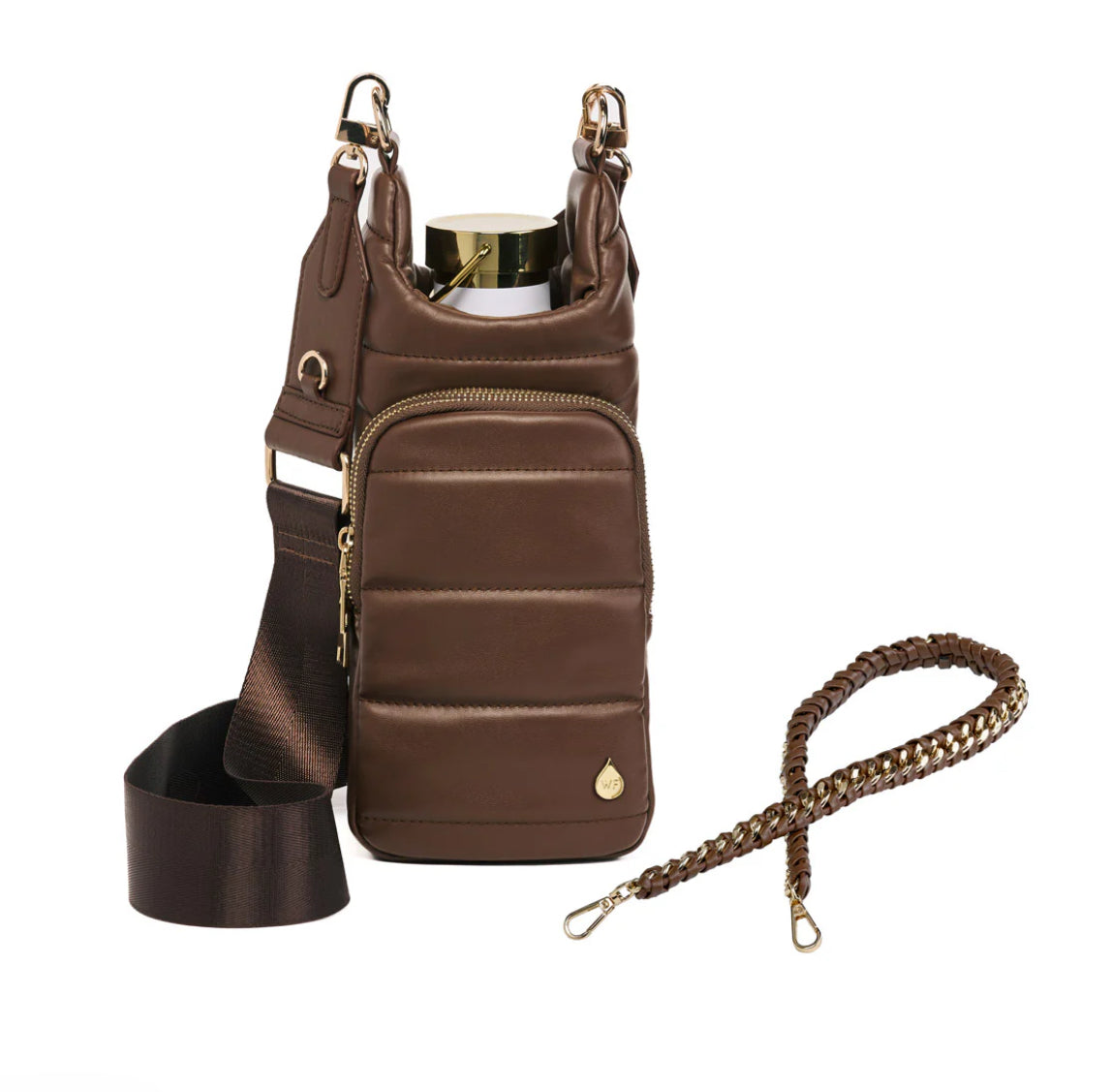 Brown Vegan Leather HydroBag