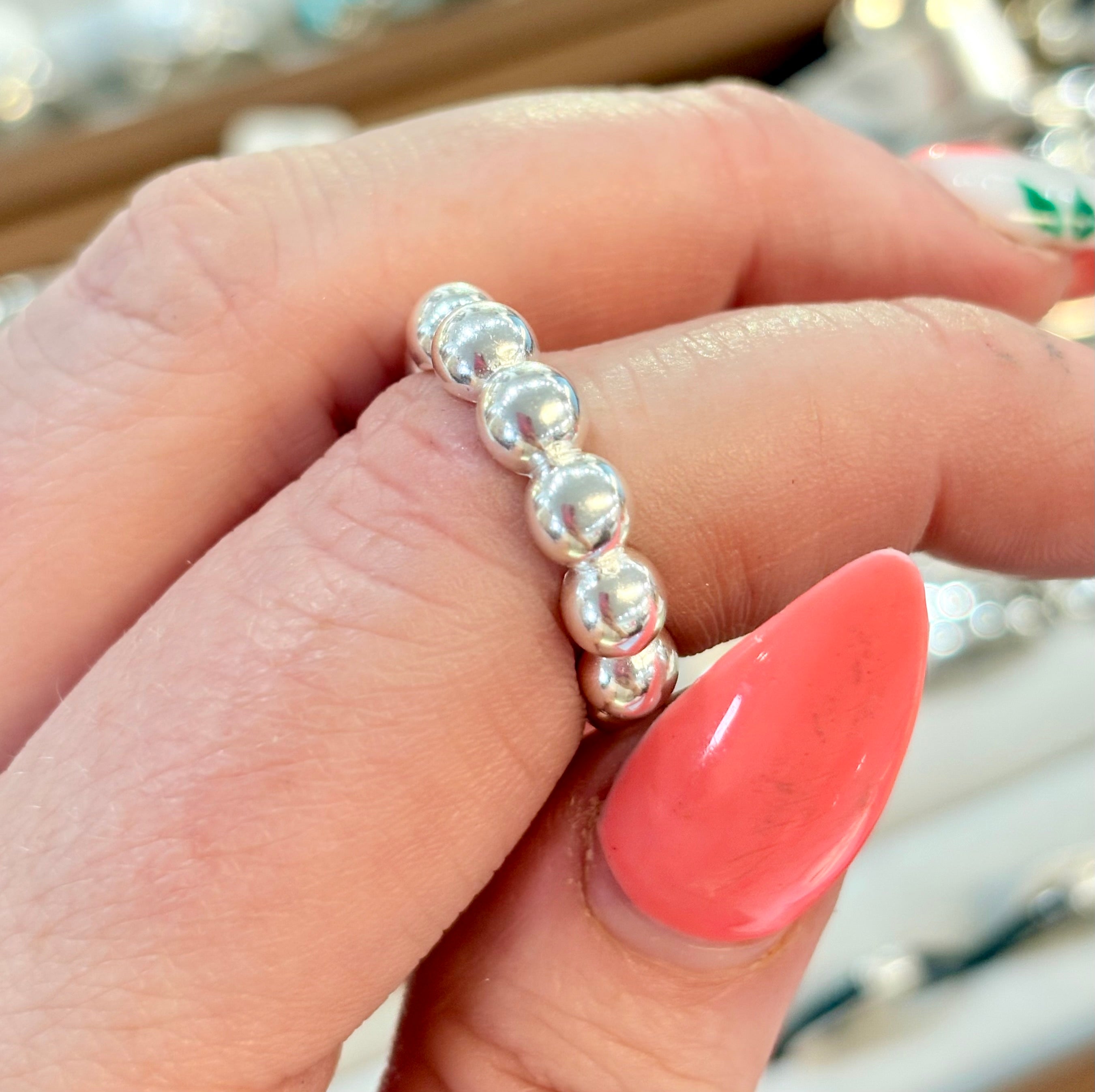 Eternity Beaded Band