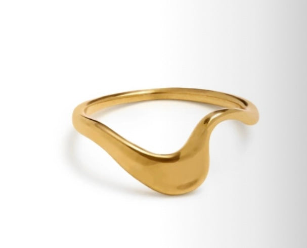 Katie Loxton Waterproof Marina Wave Ring