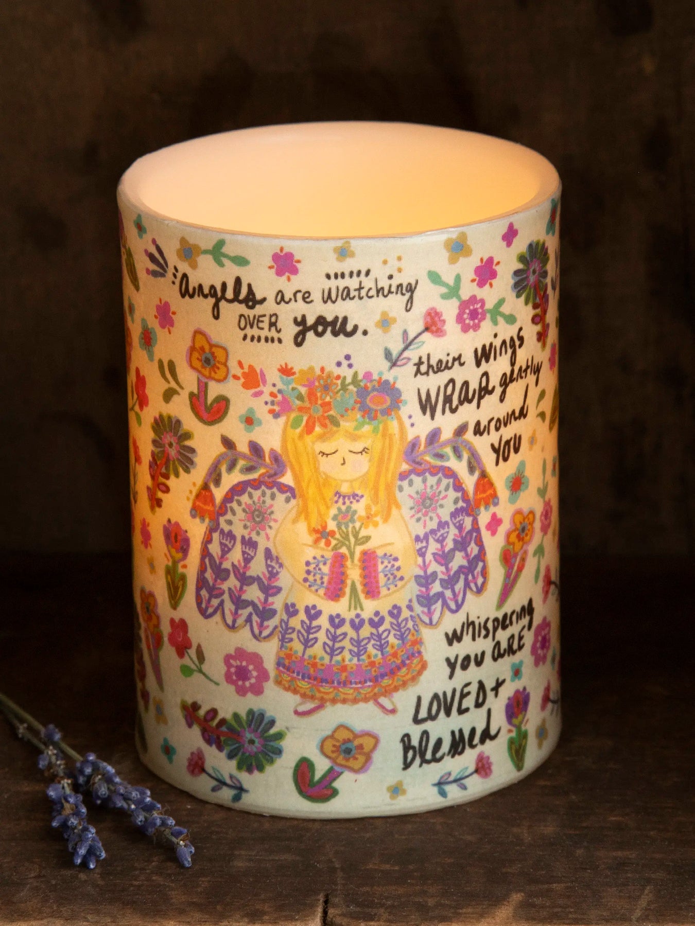 Natural Life Flameless Candle