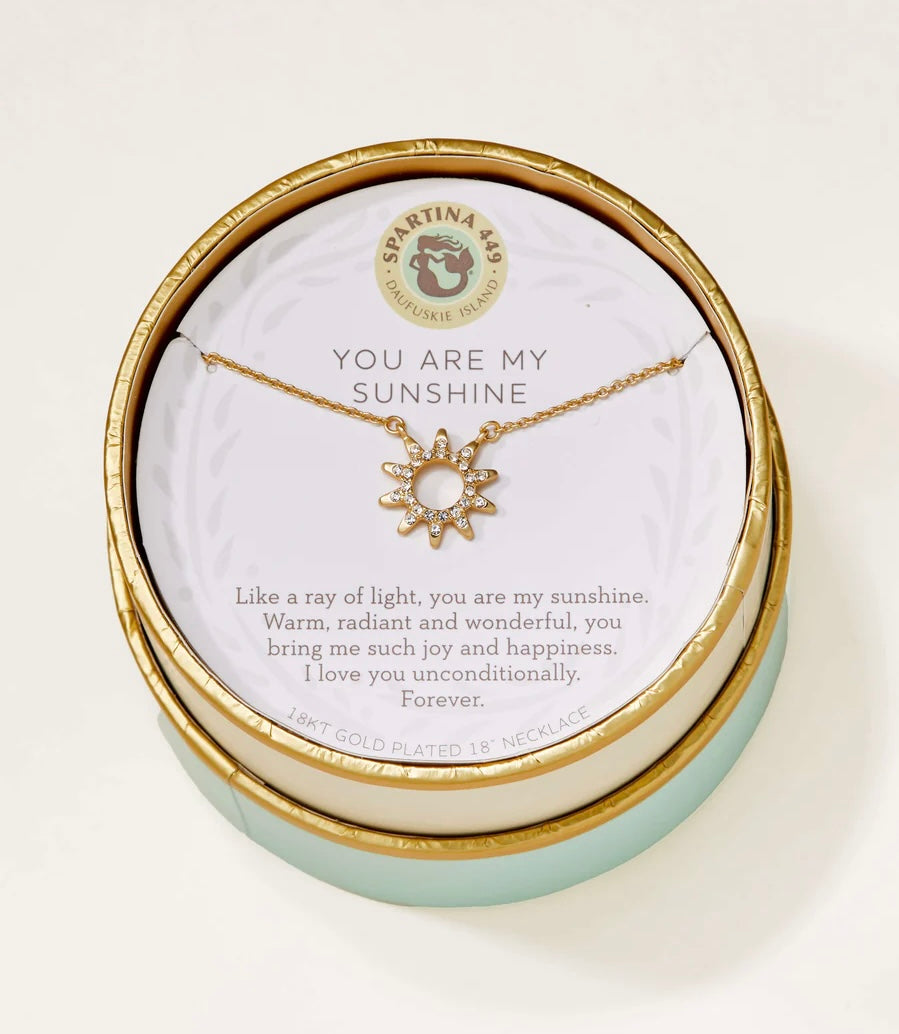 Spartina Sunshine/Sun Necklace