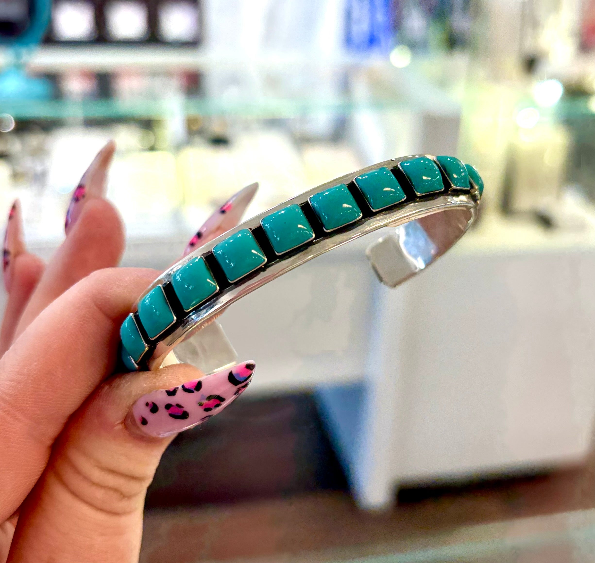 Nash Turquoise Inlay Cuff