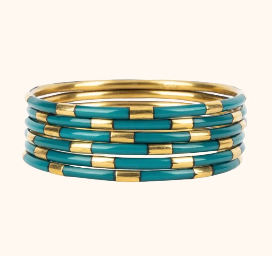 Budha Girl Veda Bangles (Set of 6)
