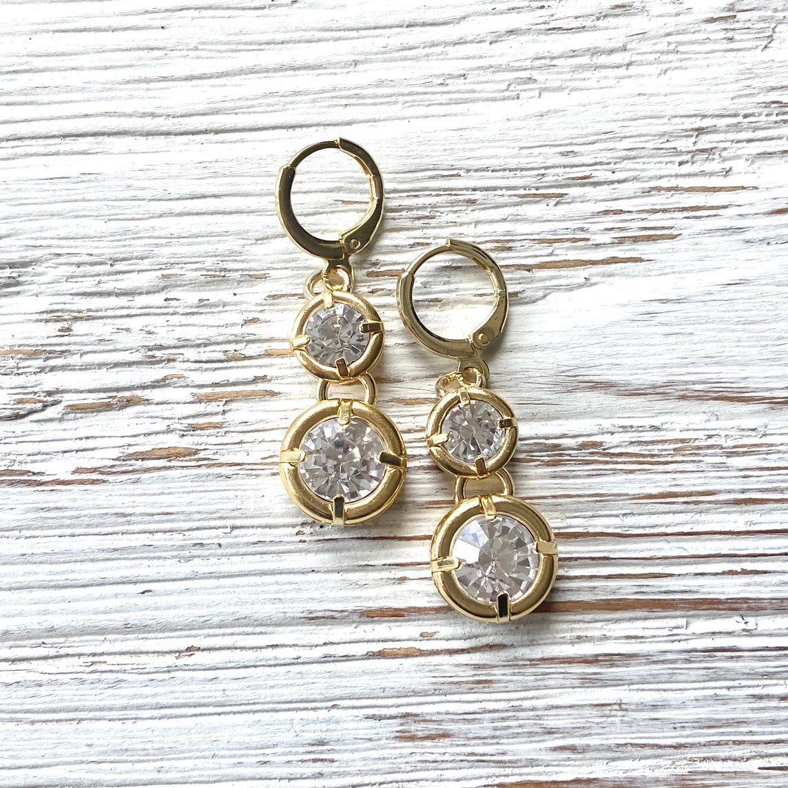 Crystal Earrings Boutique Salon Bridal