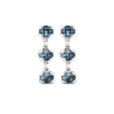 Uno de 50 Woman Earrings Sublime Blue
