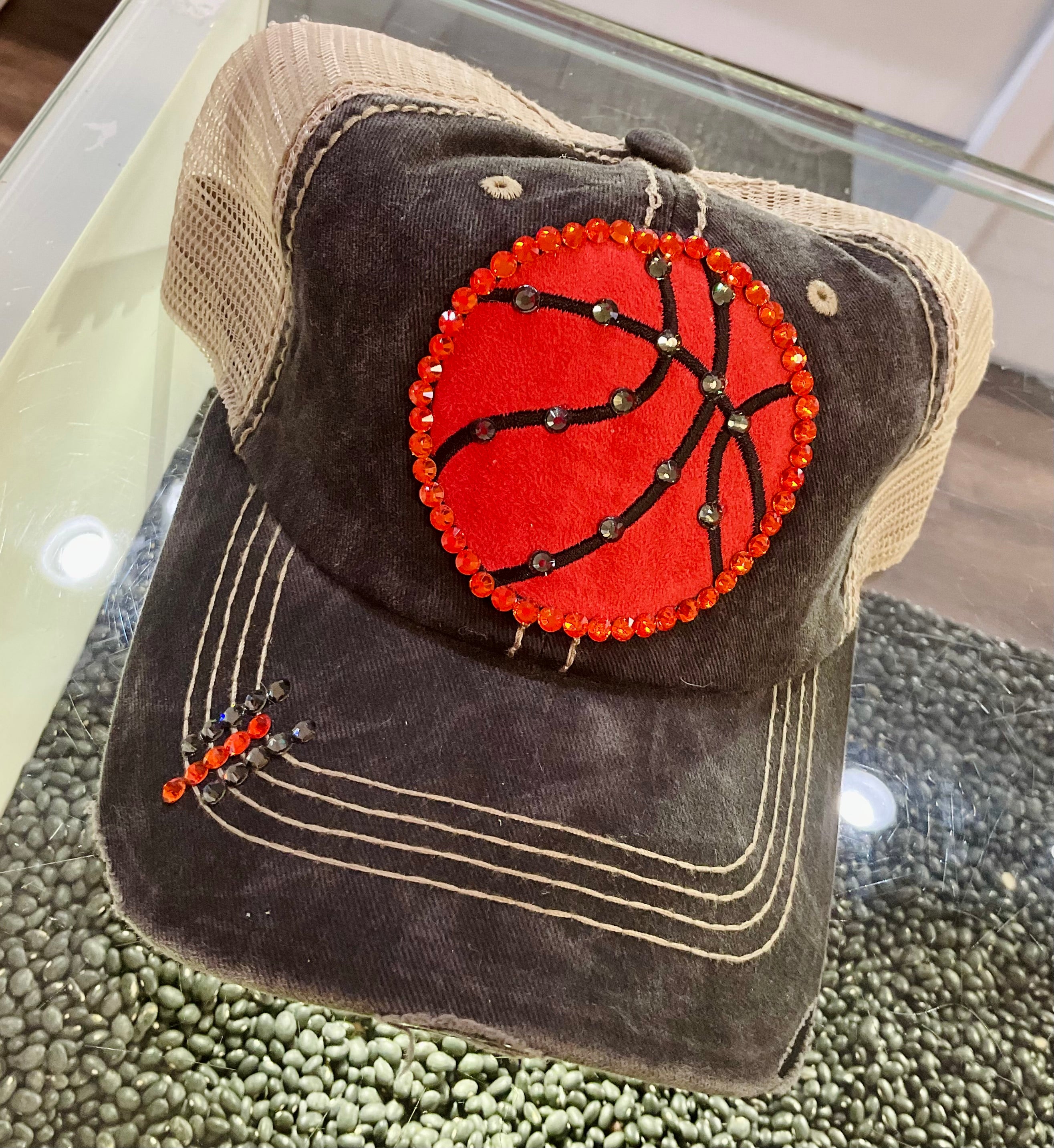 Basketball Bling Cap