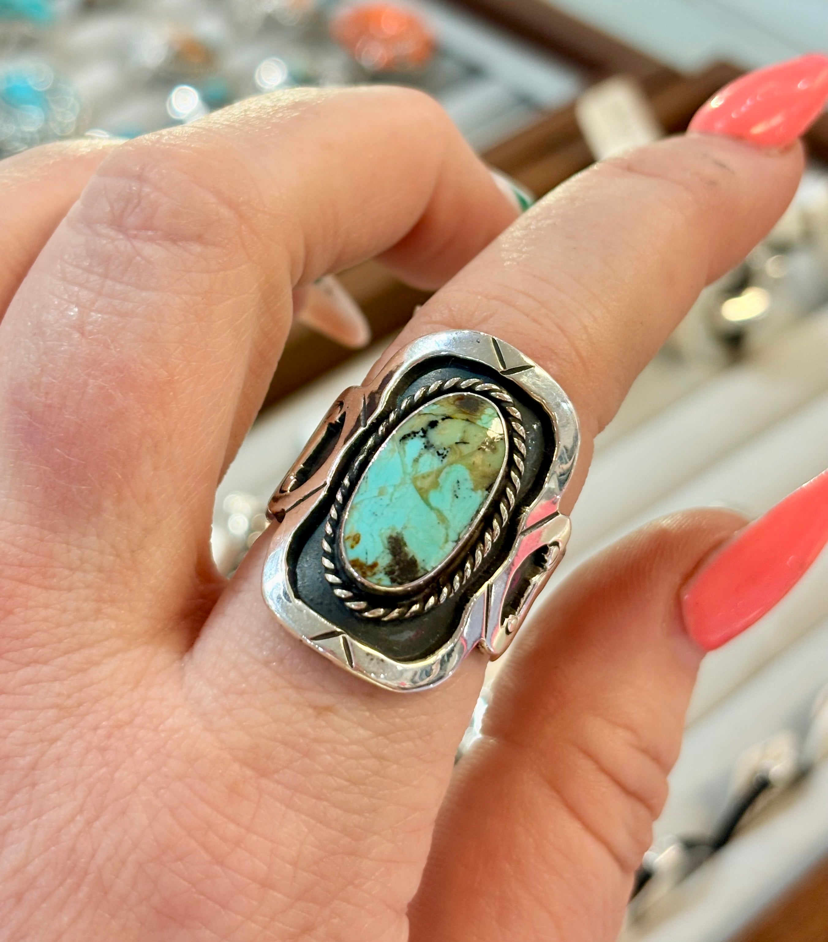Turquoise Artisan Ring