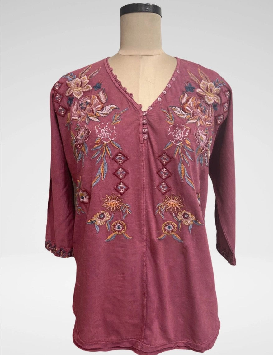 Mally Top - Mulberry