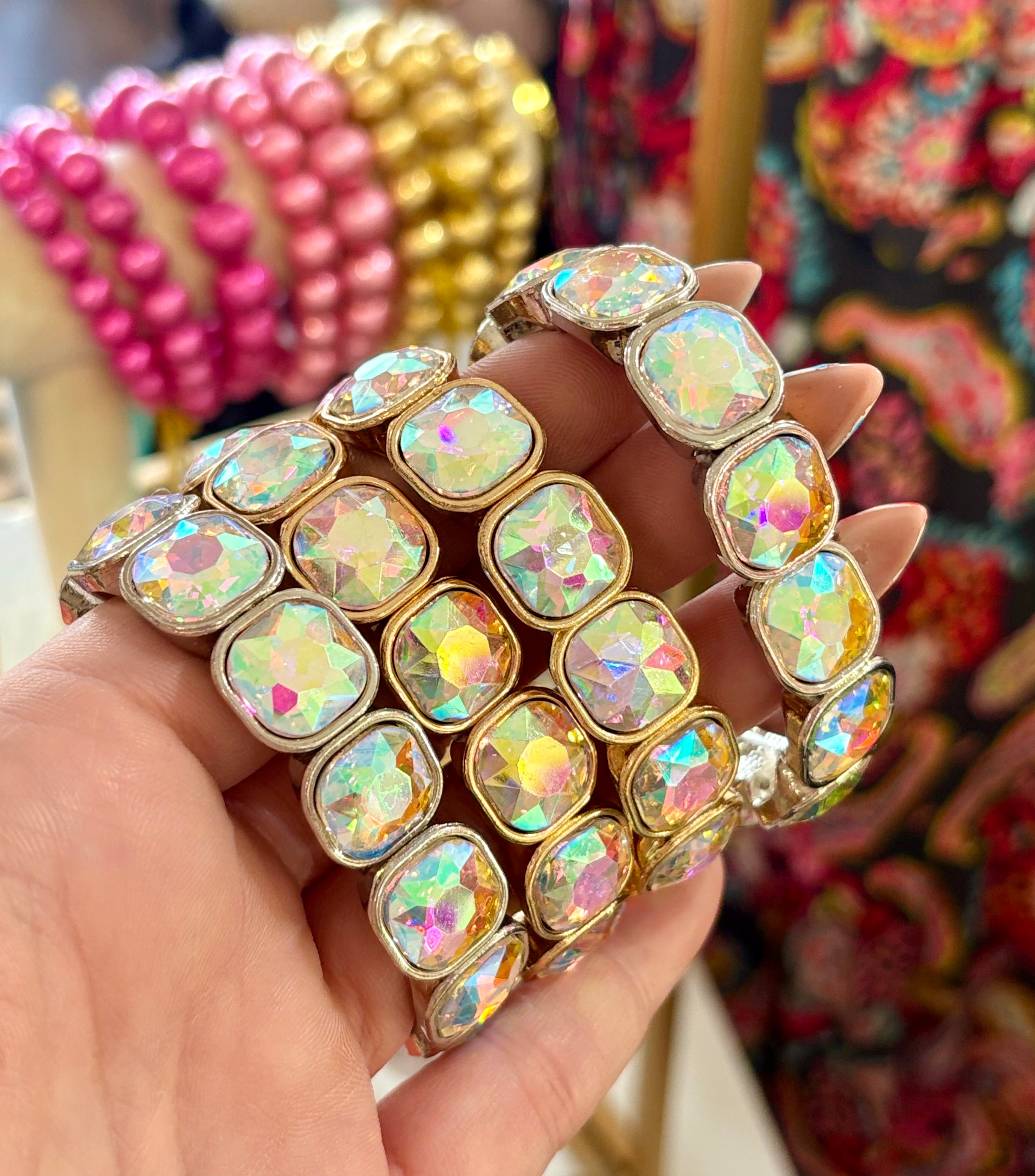 Crystal Stretch Bracelets