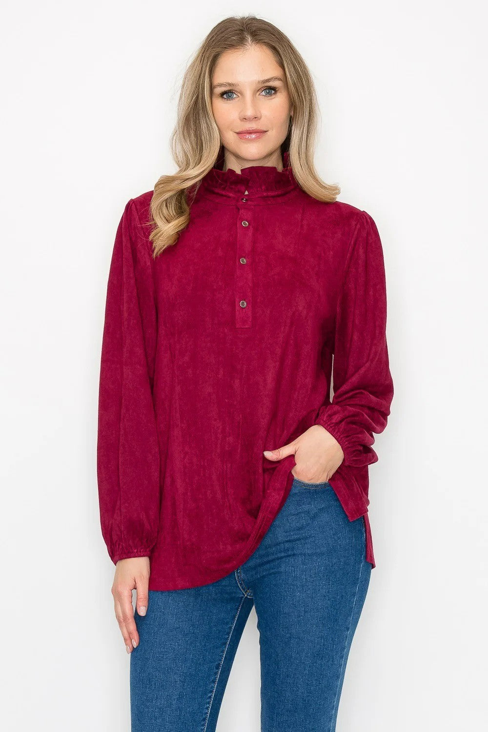 Willabella Suede Wine Top