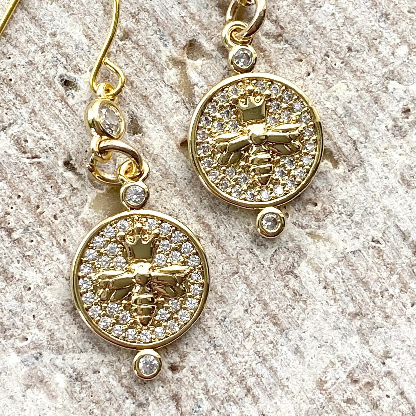 Queen Bee Earrings Boutique Salon