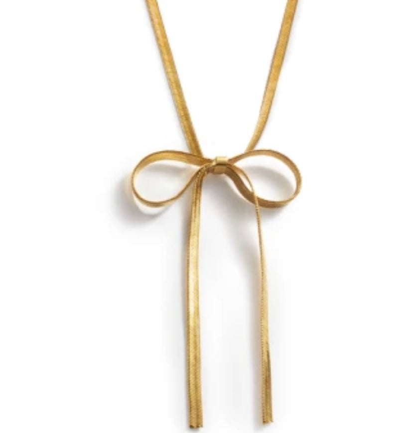 Katie Loxton Waterproof Amelie Bow Necklace