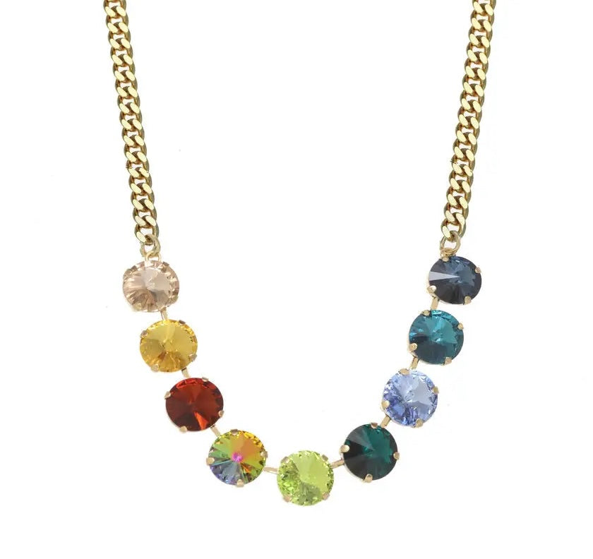 Tova Mini Sofia Necklace in All the Mixes - Earth Wind & Fire