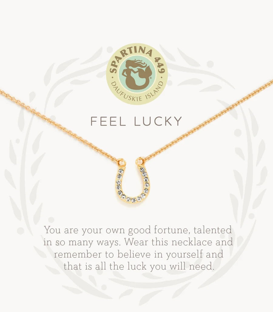 Spartina Sea La Vie Feel Lucky Necklace