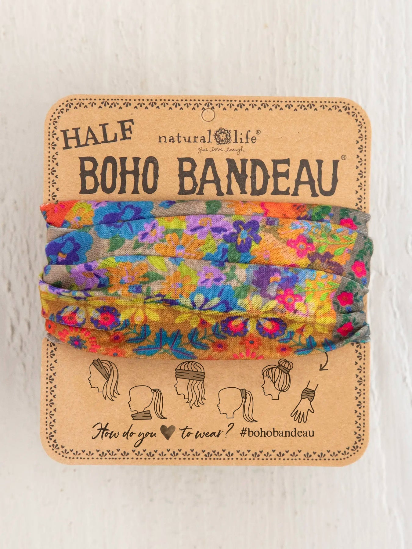 Natural Life Half Boho Bandeau