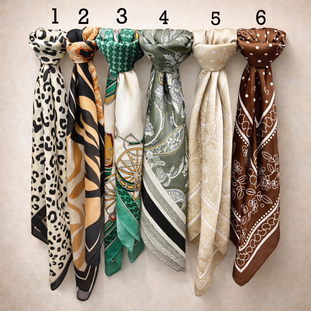 Square Satin Scarf - 26 inch