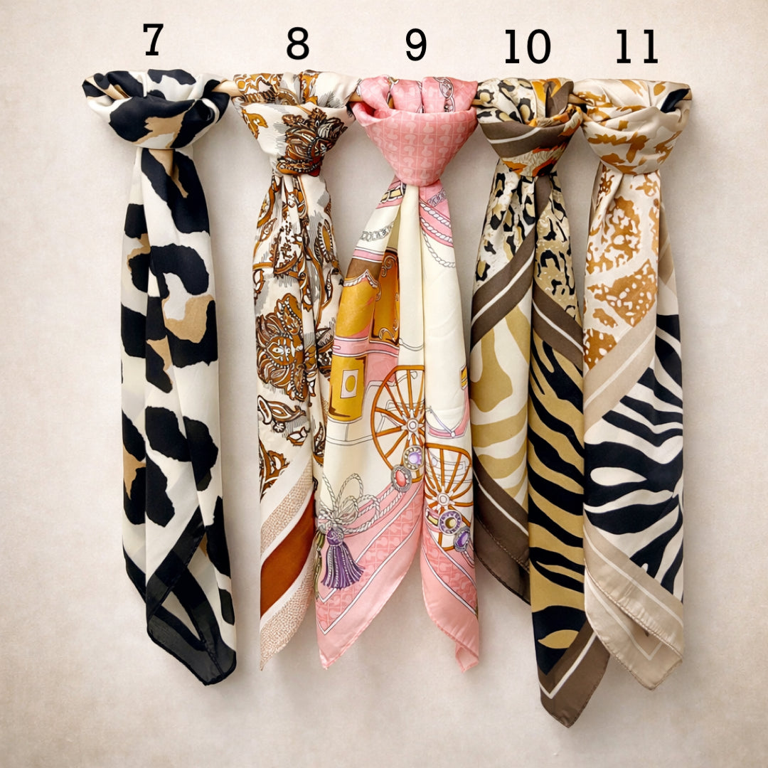 Square Satin Scarf - 26 inch