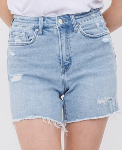 Anthemis High Rise Midi Shorts