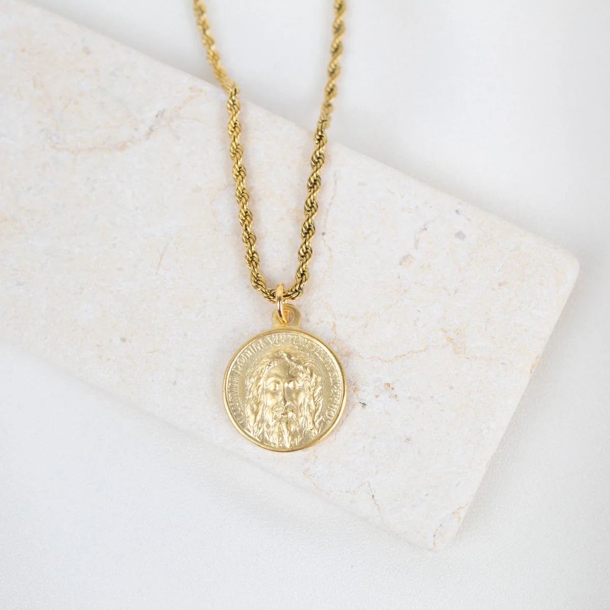 Seek Him Necklace (Rope Chain)