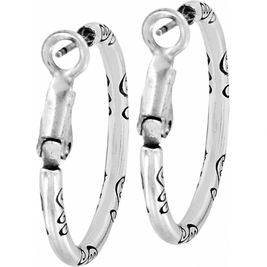 Brighton Large Hoop Charm Earrings — Accents Boutique, Marble Falls TX