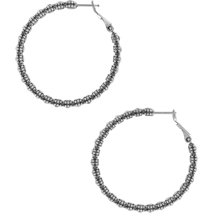 Brighton Twinkle Splendor Medium Hoop Earrings