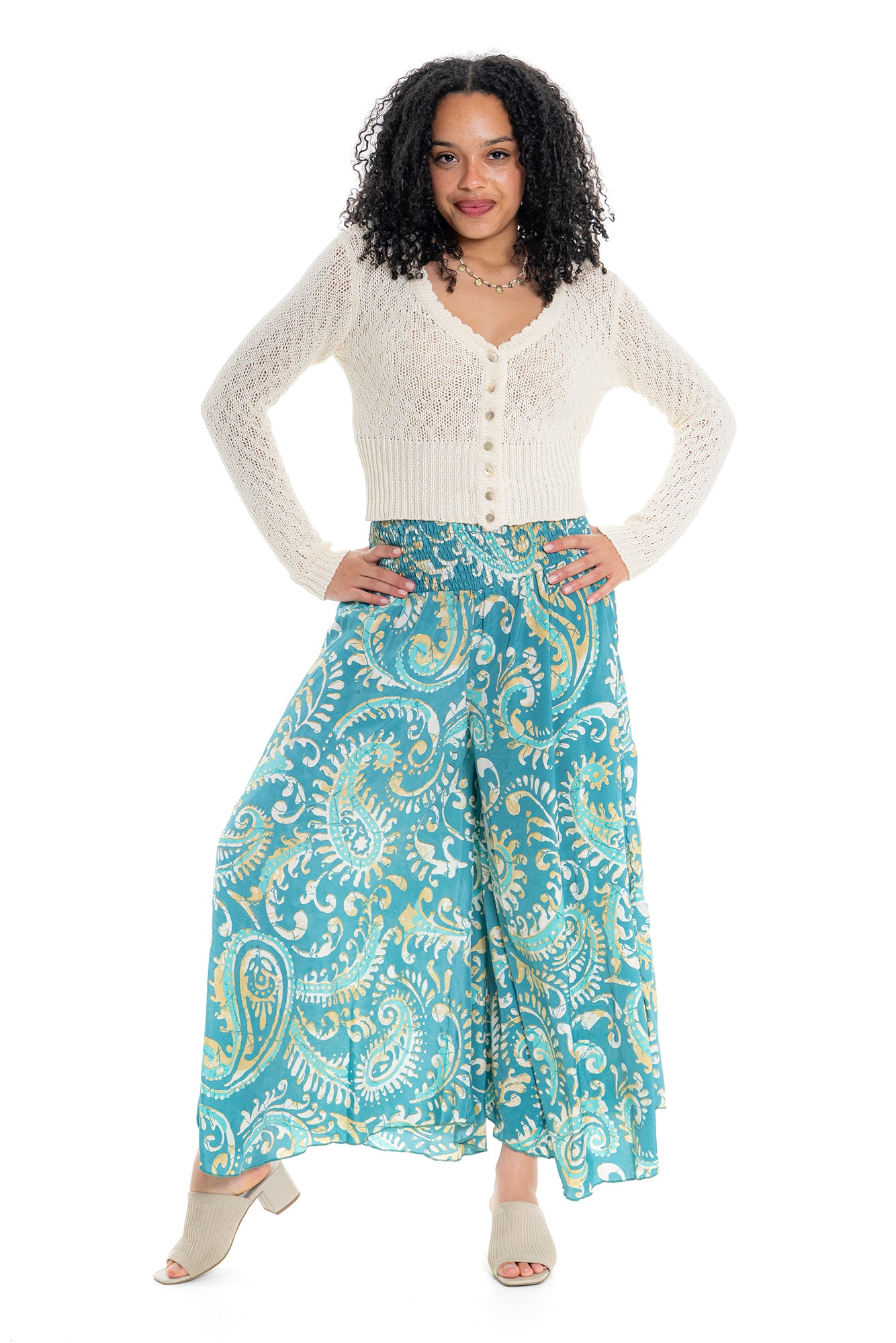 Cienna Citra Wide Leg Pant Set
