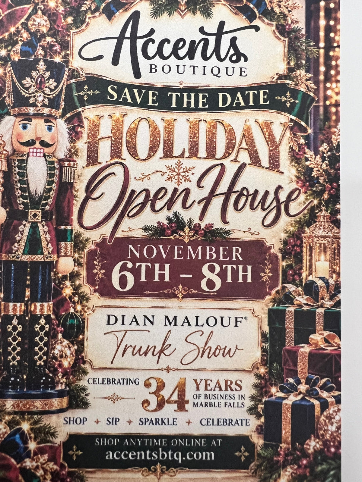 Holiday Gifting at Accents: What's Already on the Floor