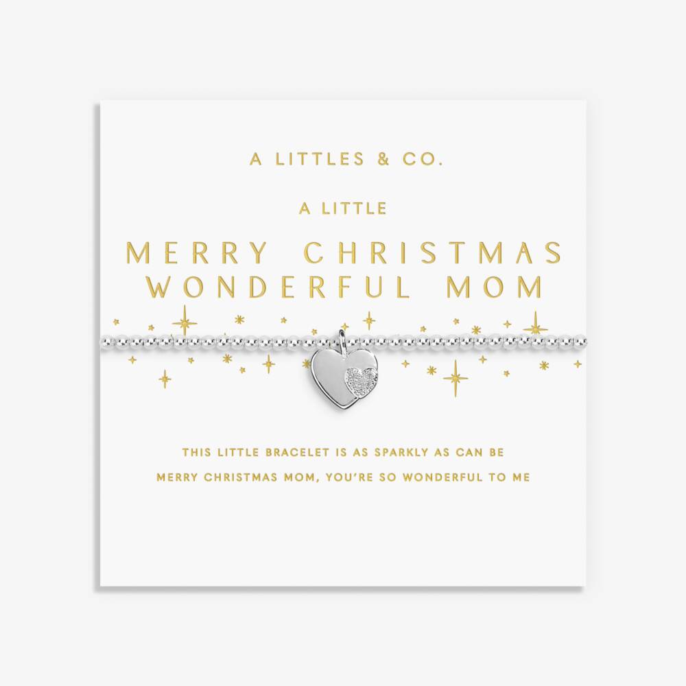 A Littles Co Merry Christmas Wonderful Mom Bracelet