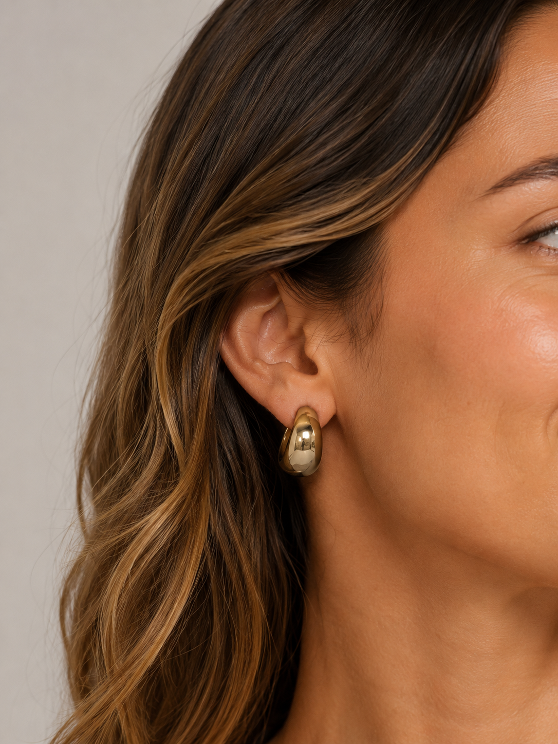Gold Hoop Earrings