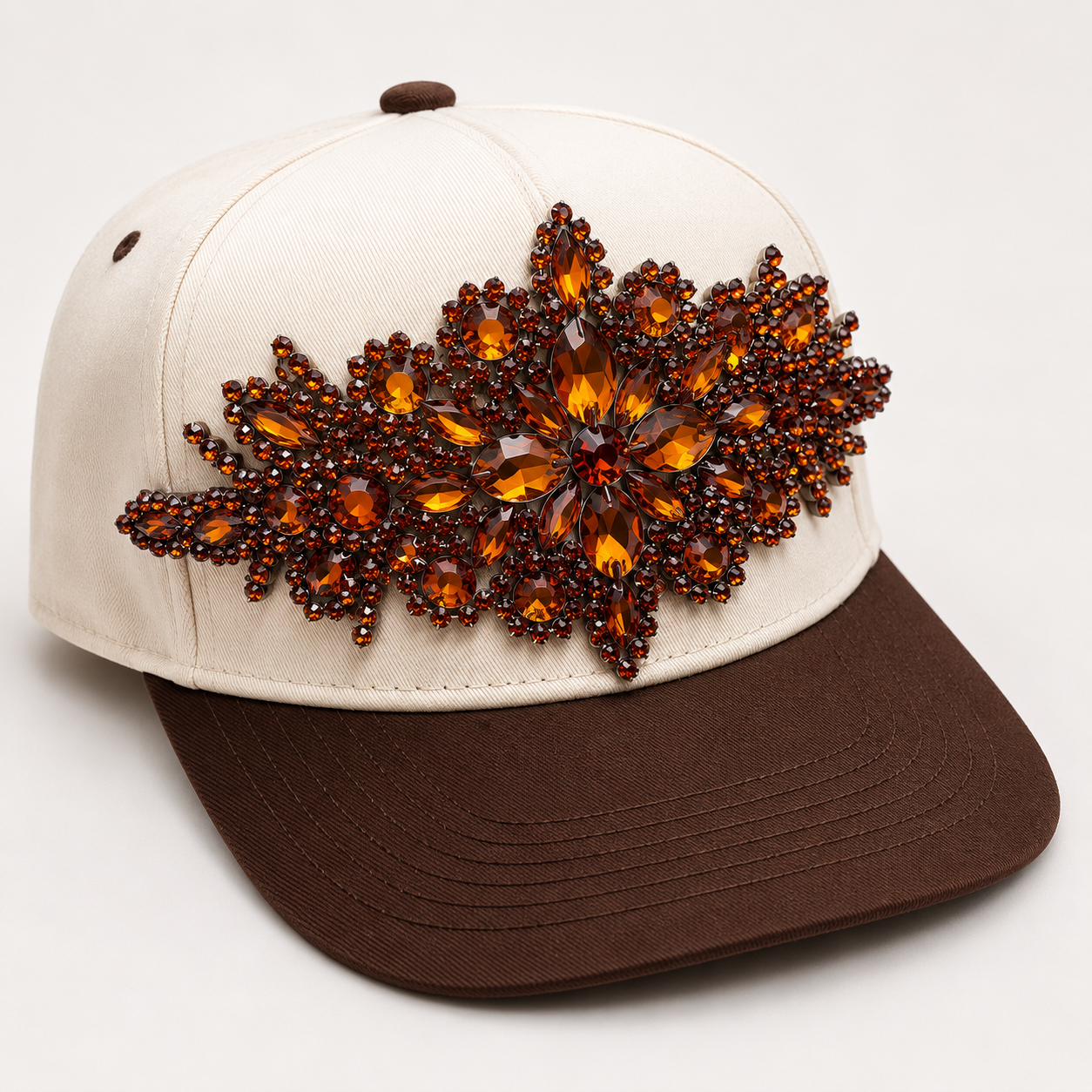Crystal Bling Vintage Baseball Cap