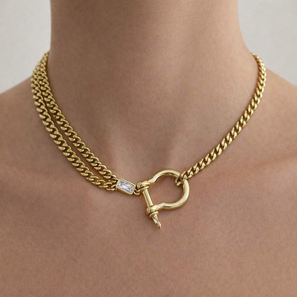 Horse Bit Necklace Equestrian