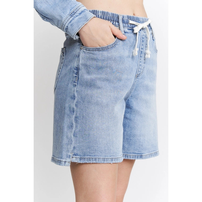 Super High Relaxed Shorts - Koi Bleu