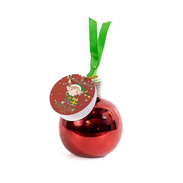 Festive Elf Bubble Bath Ornament Vanilla Scented 200ml