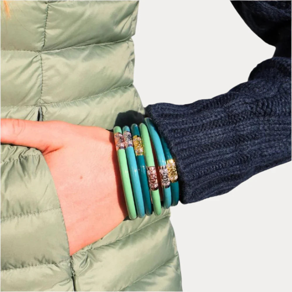 Budha Girl Three Kings All Weather Bangles® (AWB®) - Fjord