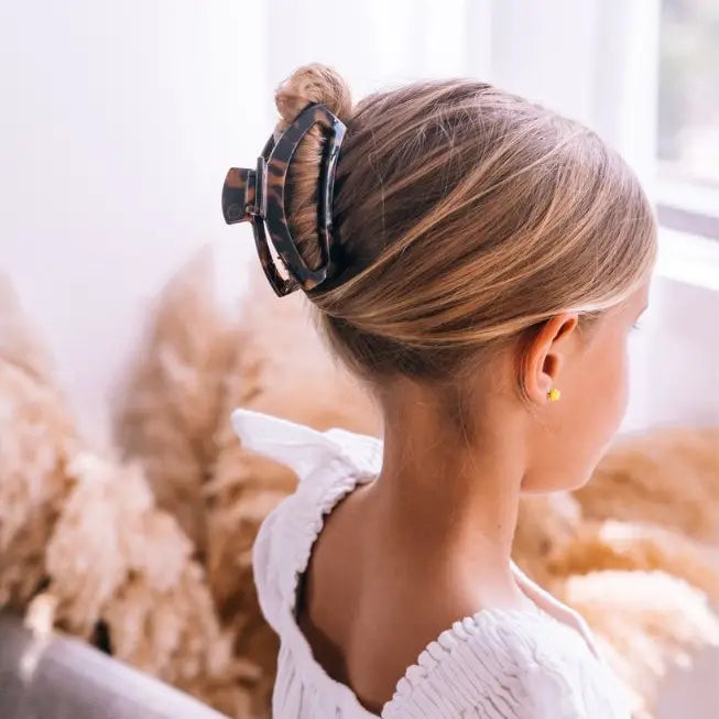 Open Hair Clip | Medium | Tortoise