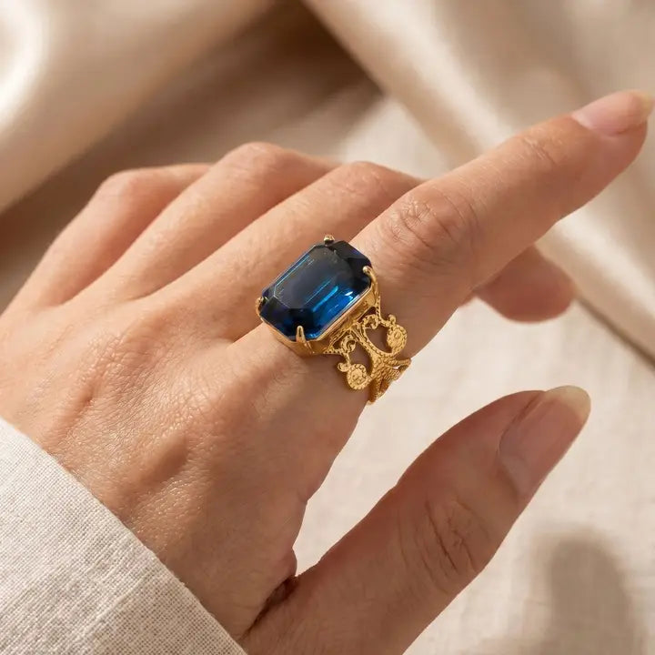 Sorrelli Brynn Cocktail Ring - Montana