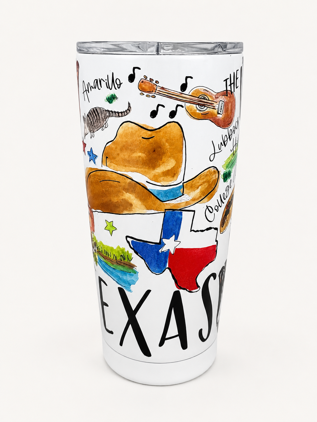 Texas Theme 20 oz Tumbler