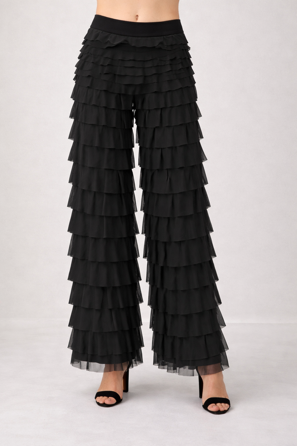 Isle Black Cha Cha Mesh Pants