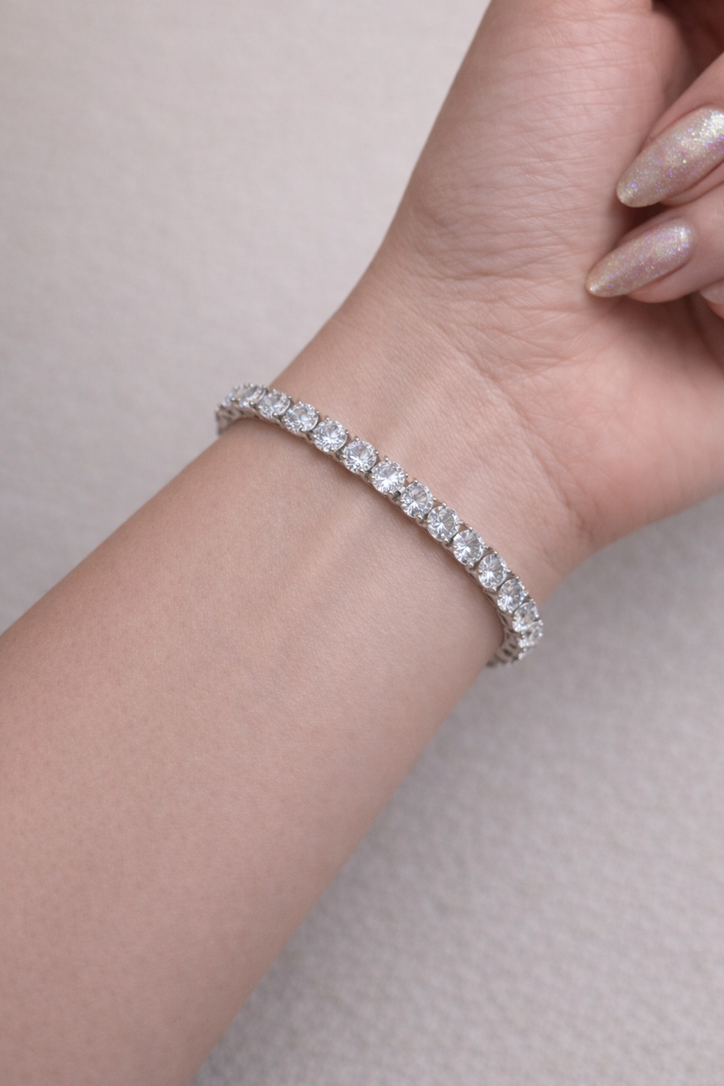 Crystal CZ Tennis Bracelet