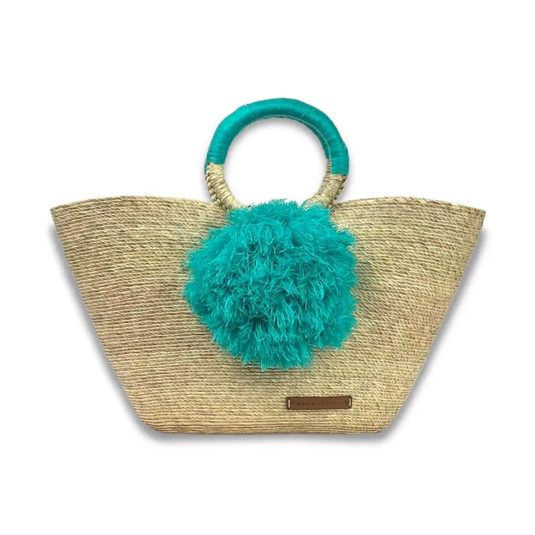 Handwoven Natural Palm Fiber Palma Hamac Bag