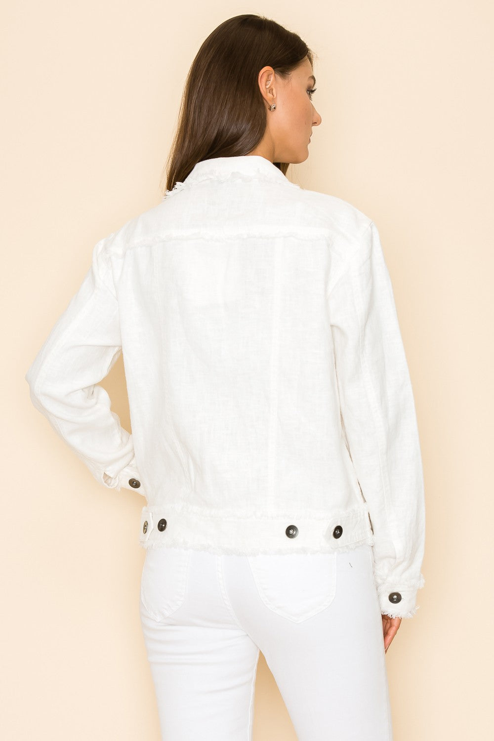 White Linen Jacket