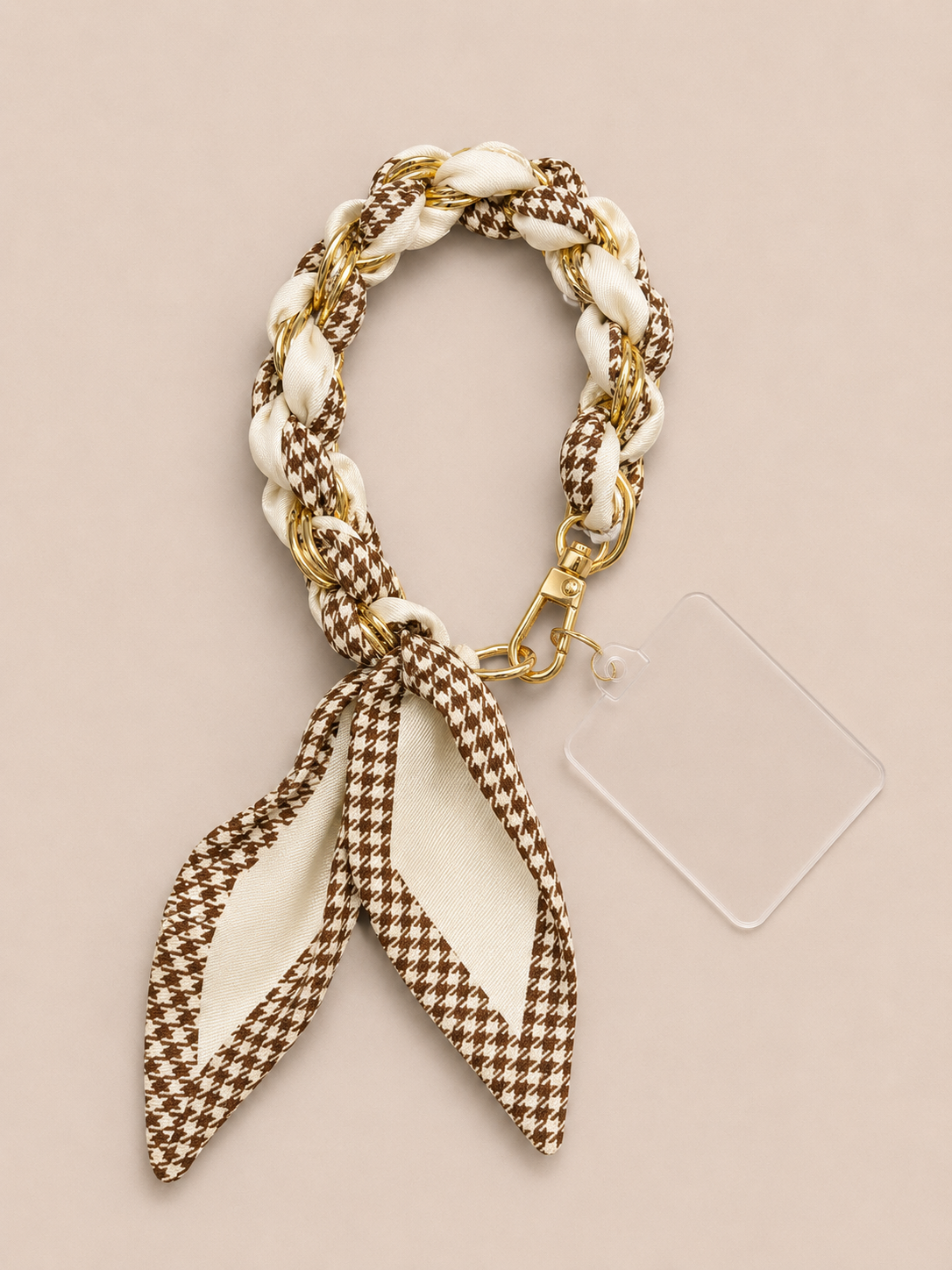 Scarf Chain Bag Tag/Phone Holder