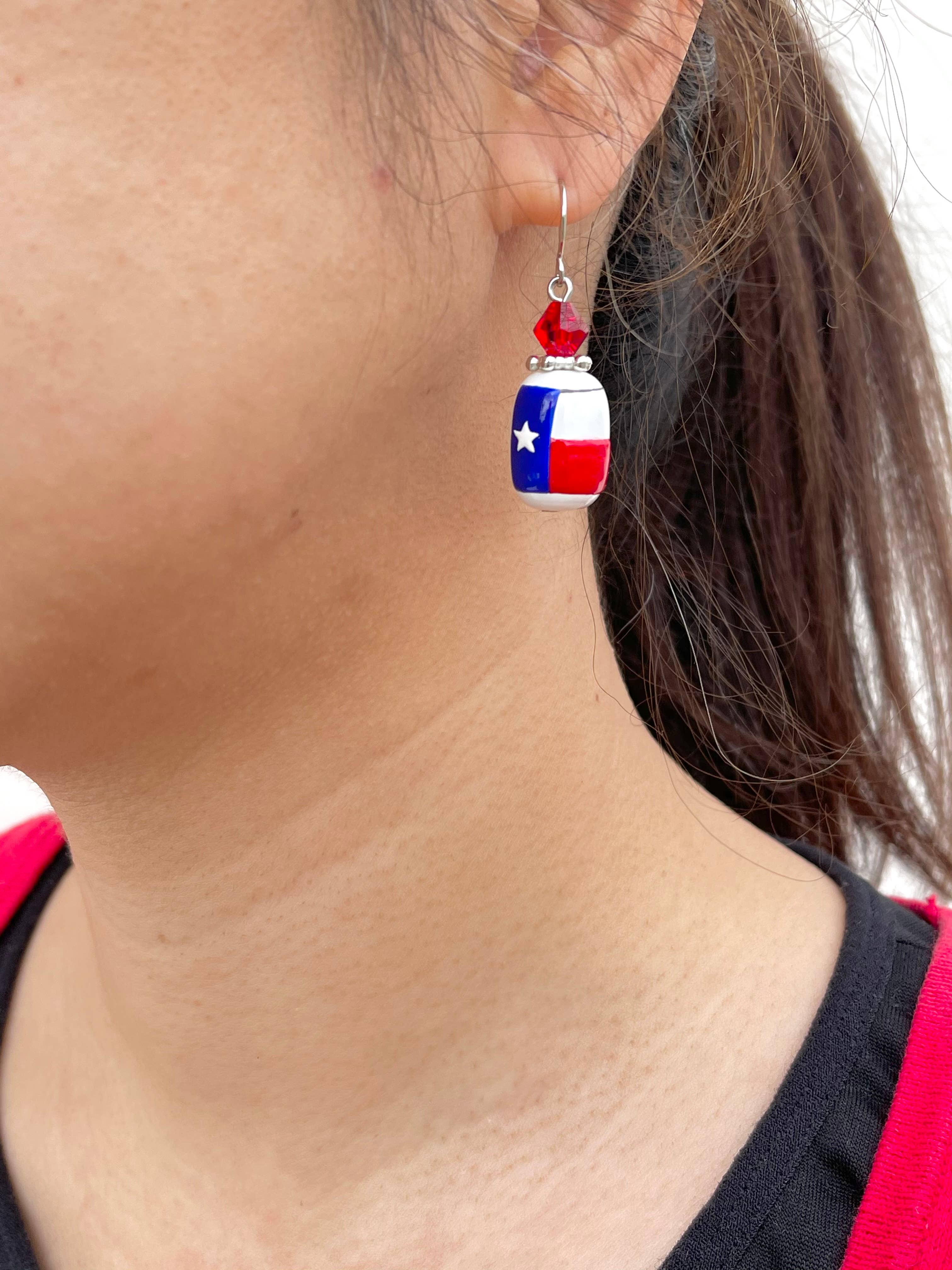 Texas Map Bracelet & Earrings
